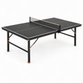 Tischtennistisch mit Netz, 274 x 152,5 x 76 cm, Schwarz/Kupfer